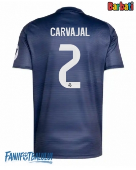 Real Madrid Daniel Carvajal #2 Tricou Fotbal Replică 2025-26 Barbati Deplasare